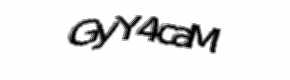 Security check image, please type the characters shown